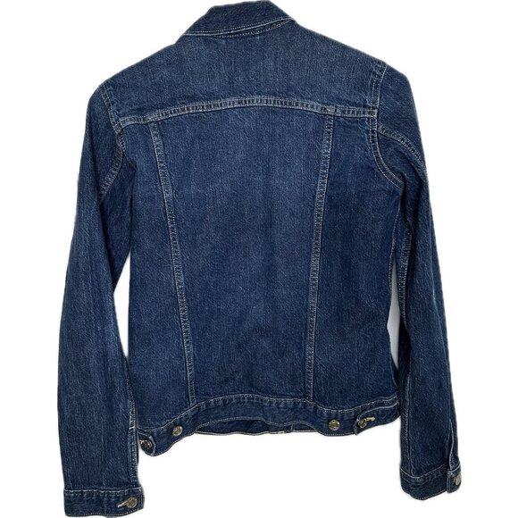 Gap Icon Denim Jacket in Saddle Blue XS EUC - Picture 2 of 9